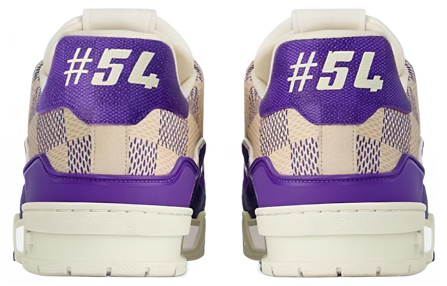 Кроссовки Louis Vuitton Trainer Purple - изображение 4