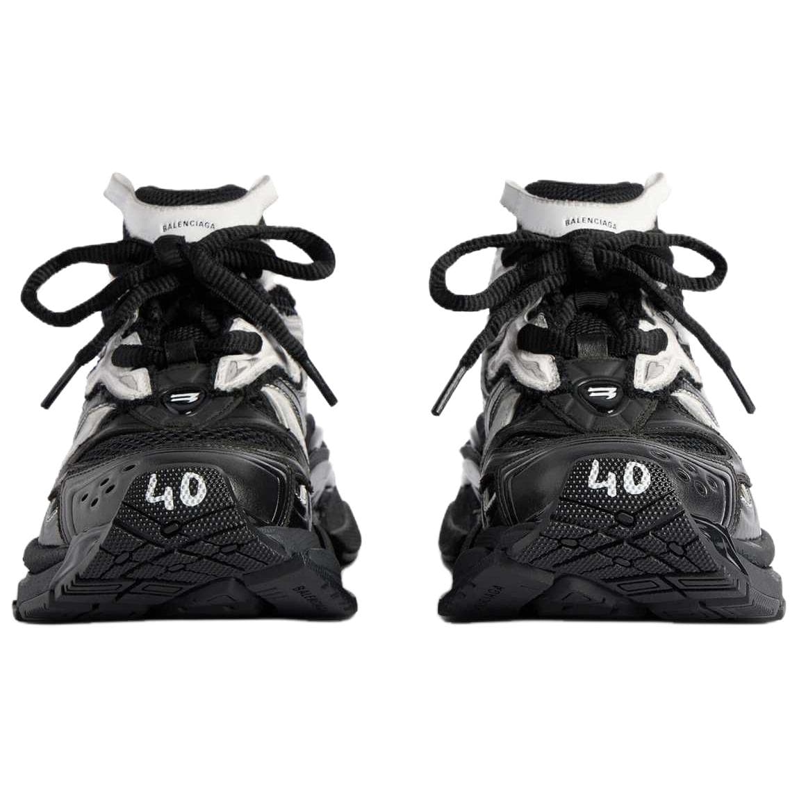 Кроссовки Balenciaga Runner2,0 Runner 2,0 Градиентный Lines Low Топ Массивные кроссовки Мужской Черный - изображение 4