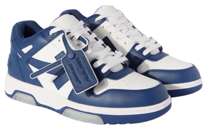 Кроссовки OFF-WHITE Out Of Office Low Sneakers White Blue - изображение 3