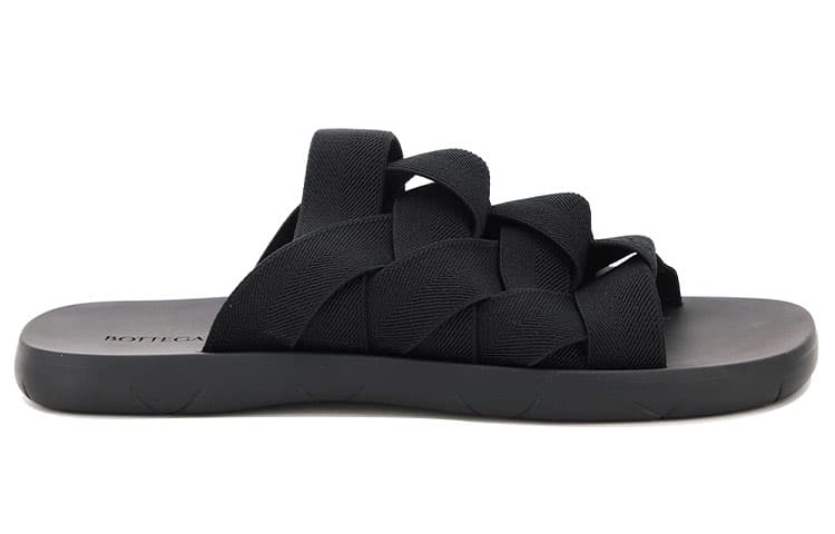 Сандалии Bottega Veneta Intrecciato Black - изображение 2