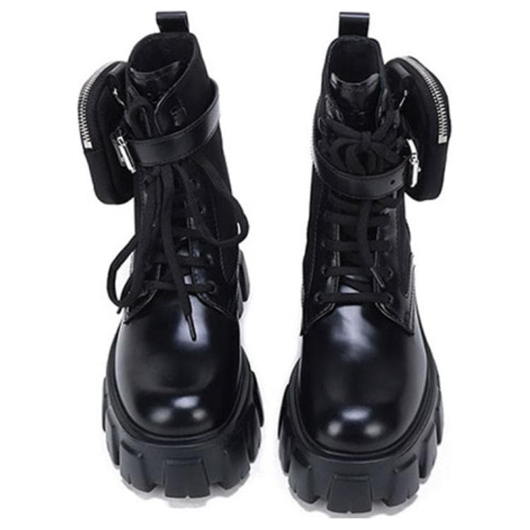 Ботинки Prada Monolith Black Boots - изображение 3