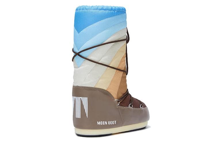 Ботинки зимние Moon Boot Rainbow Brown - изображение 3
