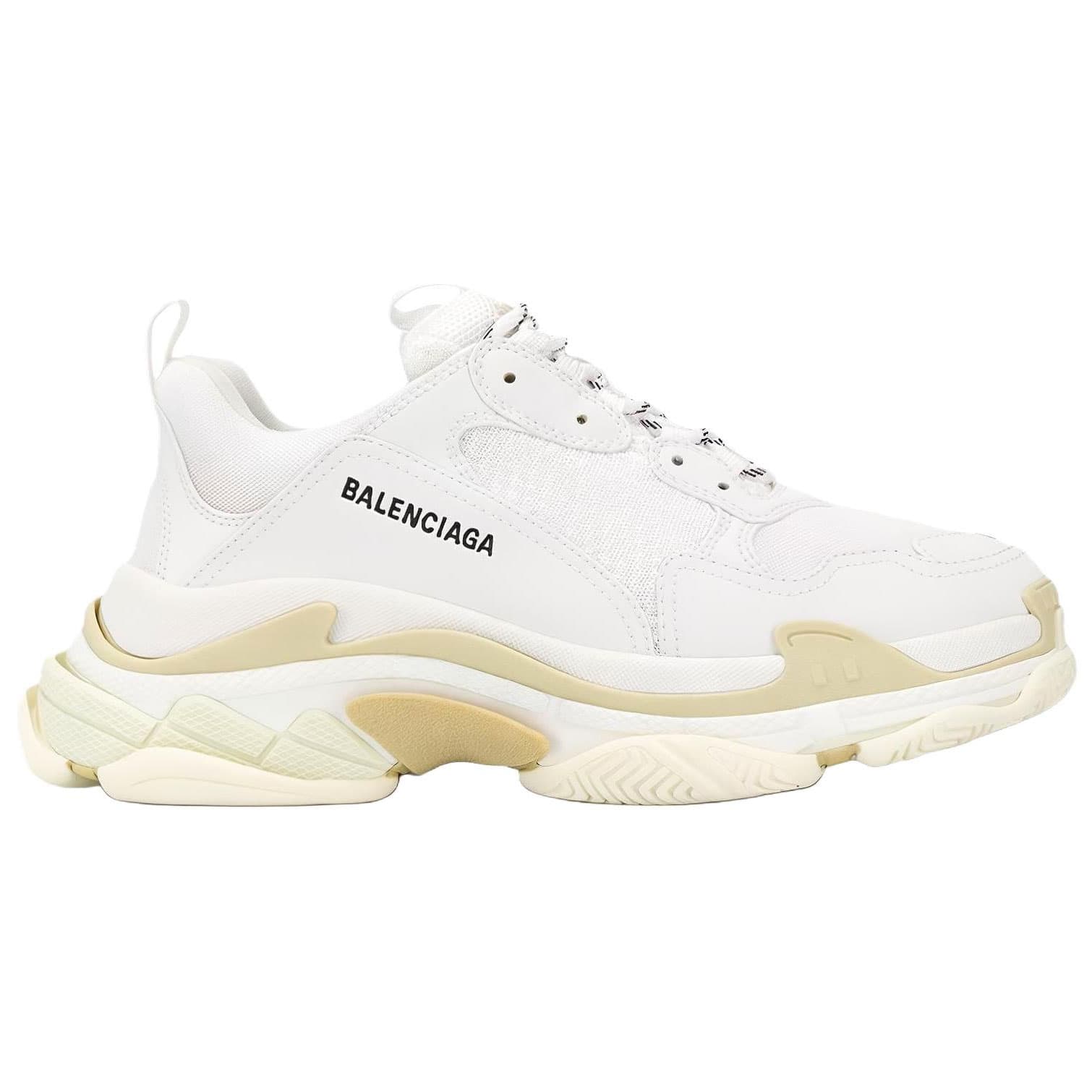 Кроссовки Balenciaga Triple S White Brown - изображение 2