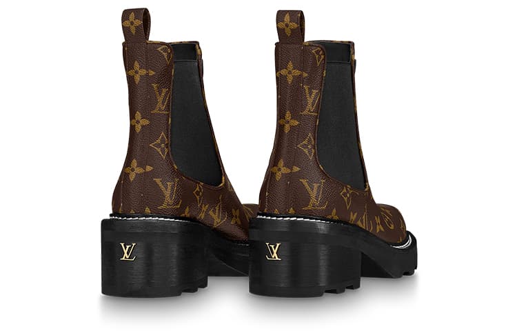 Ботинки челси Louis Vuitton Beaubourg Boots Brown — фото 4