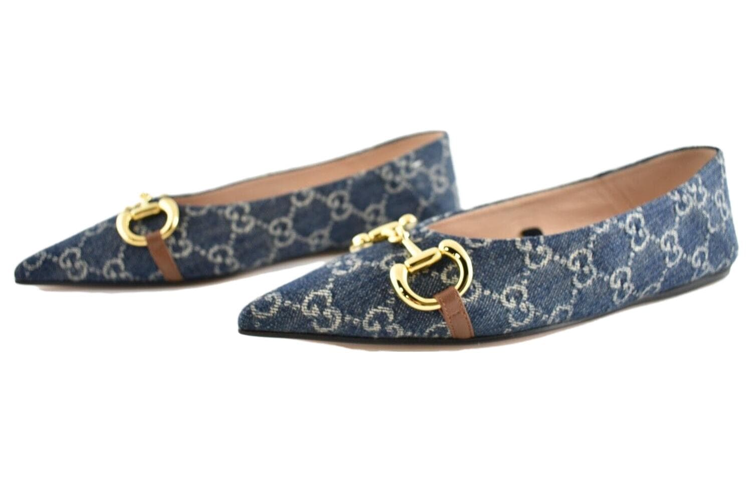 Тапочки Gucci Ballet Flat With Horsebit - изображение 3