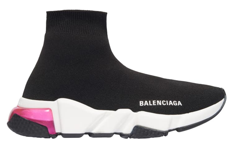 Кроссовки Balenciaga Speed Clear Sole Black Pink - изображение 2
