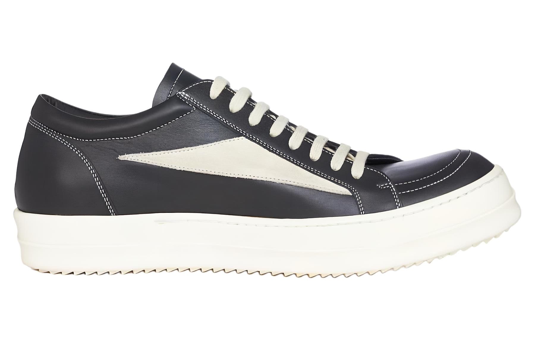 Кроссовки Rick Owens RO Luxor Vintage Black White - изображение 2