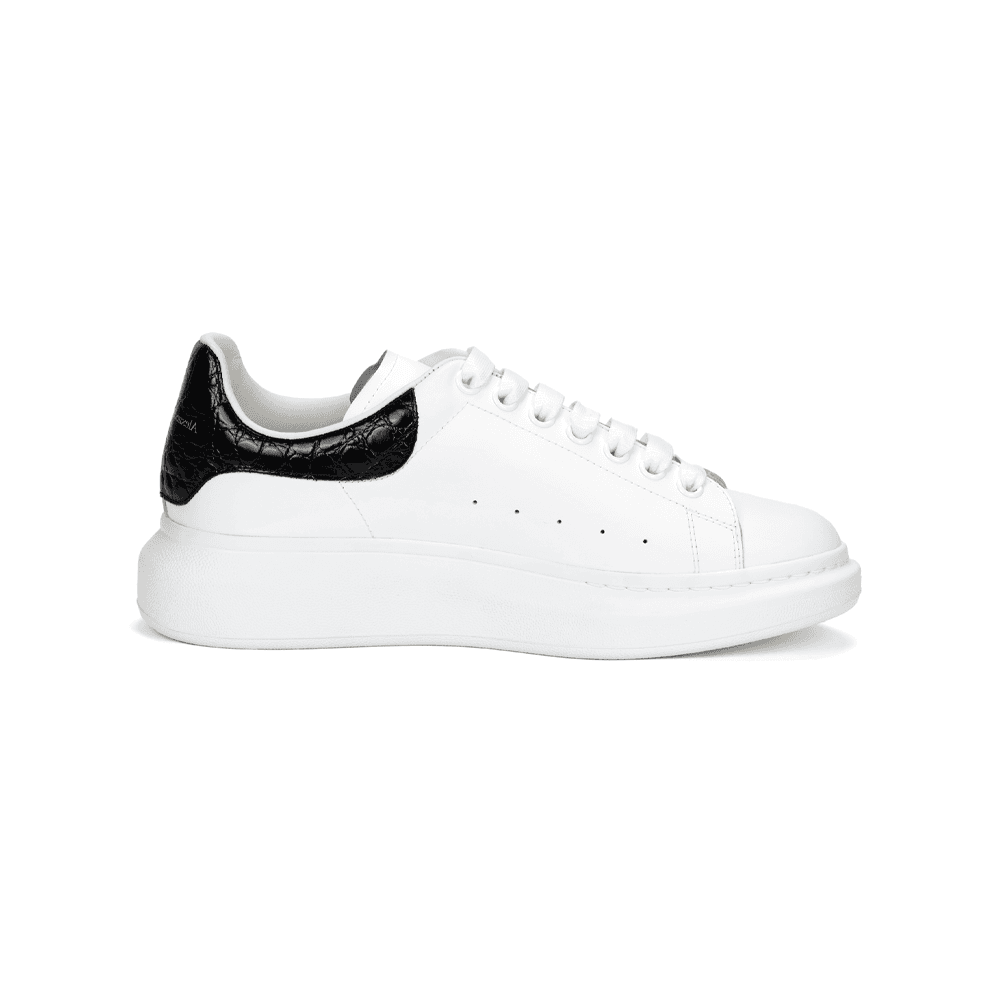 Кроссовки Alexander McQueen White Black - изображение 2