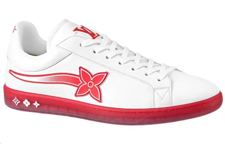 Кроссовки Louis Vuitton Luxembourg White Red - изображение 2