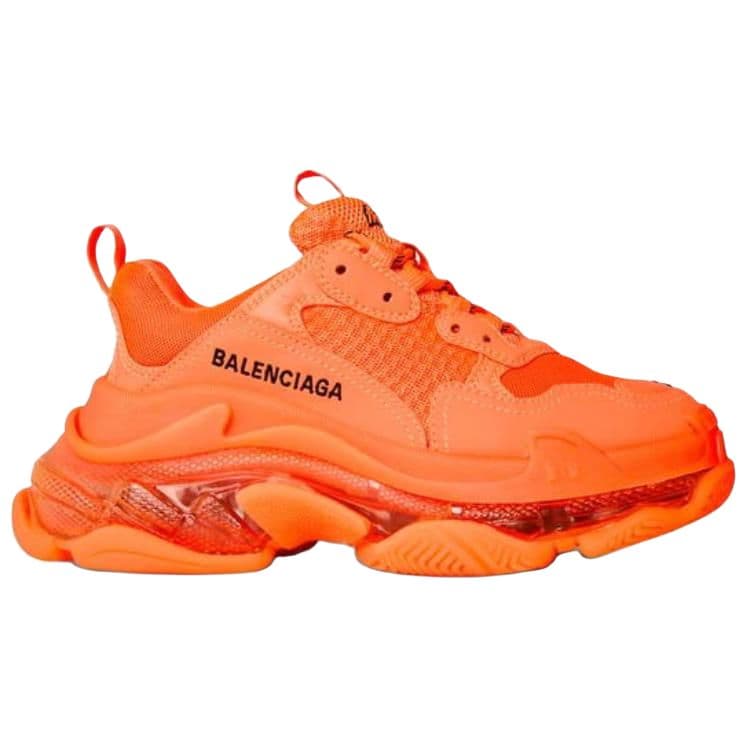 Кроссовки Balenciaga Triple S Orange - изображение 2