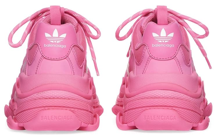 Кроссовки adidas x Balenciaga Triple S Pink - изображение 4