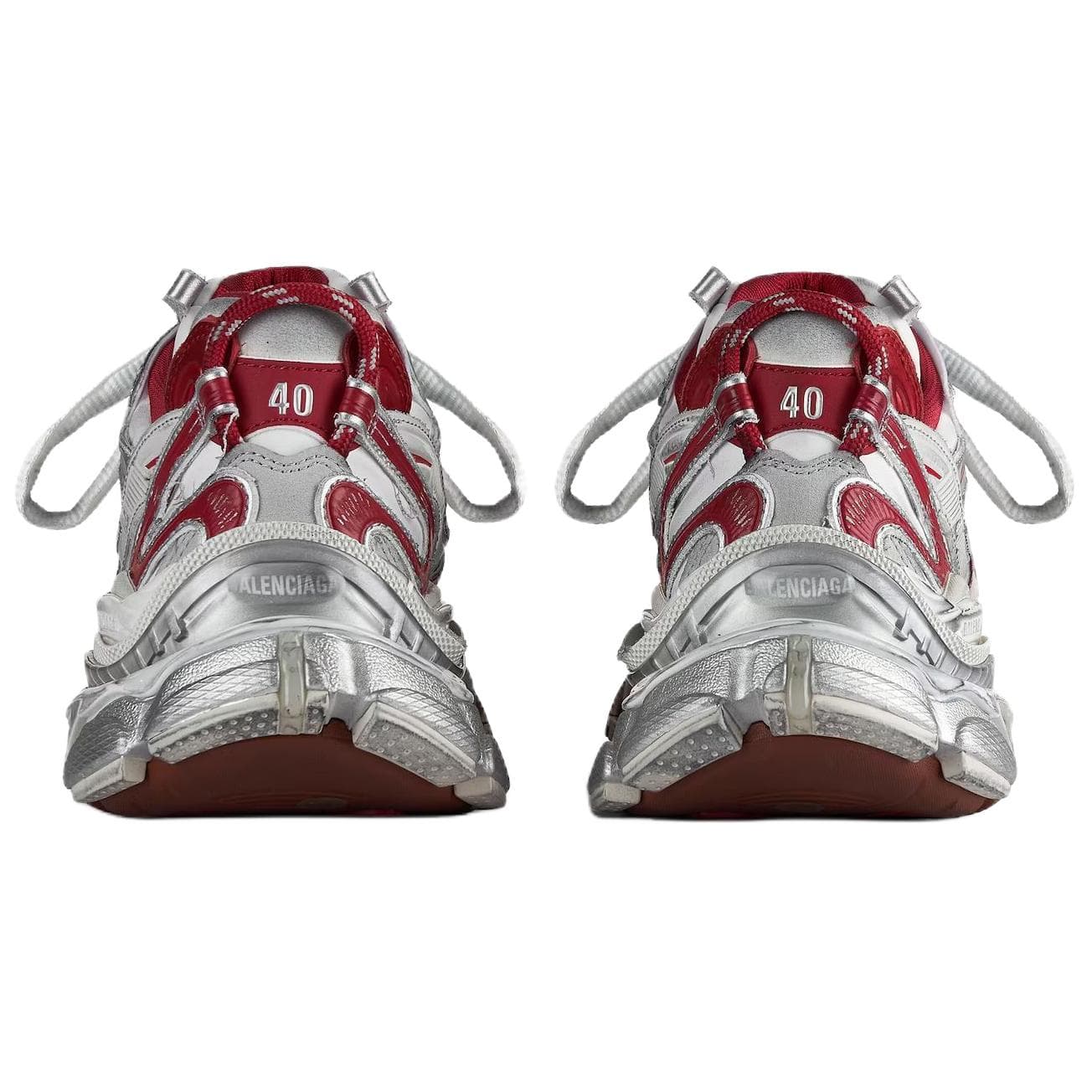 Кроссовки Balenciaga Runner2,0 Low Топ Толстая подошва Кроссовки Мужские Красные - изображение 6