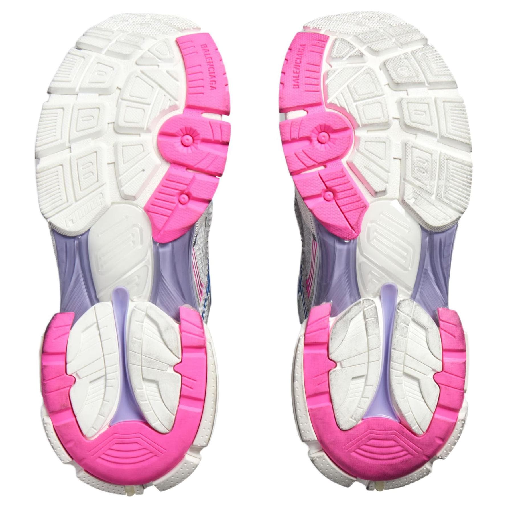 Кроссовки Balenciaga Runner Low Casual Shoes Женские Светло-фиолетовые - изображение 7