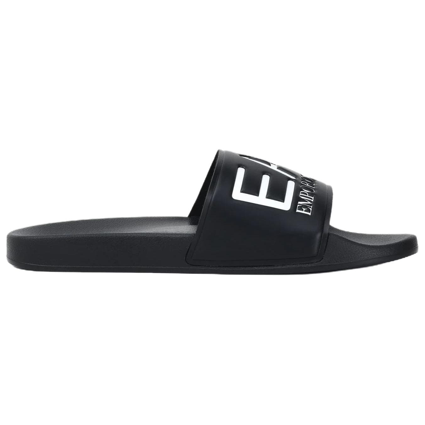 Сандалии EMPORIO ARMANI EA7 Шлепанцы Унисекс Черный - изображение 2