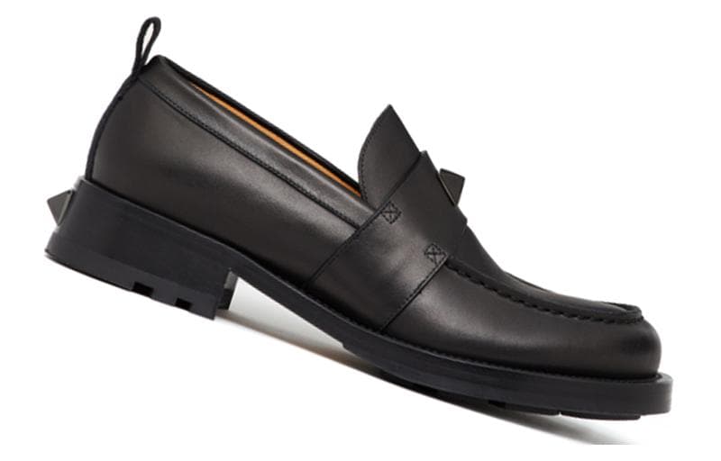 Лоферы Valentino Roman Stud Black - изображение 2