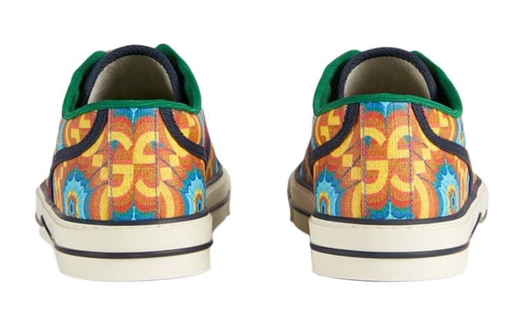 Кроссовки Gucci Tennis 1977 Blue Orange - изображение 5