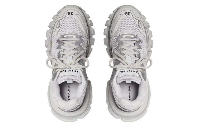 Кроссовки Balenciaga Track 3,0 Low Топ Повседневная обувь Женская Серый - изображение 4