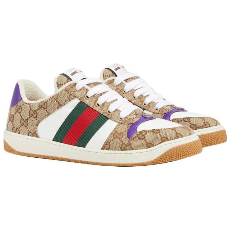 Кроссовки Gucci Screener Brown - изображение 3