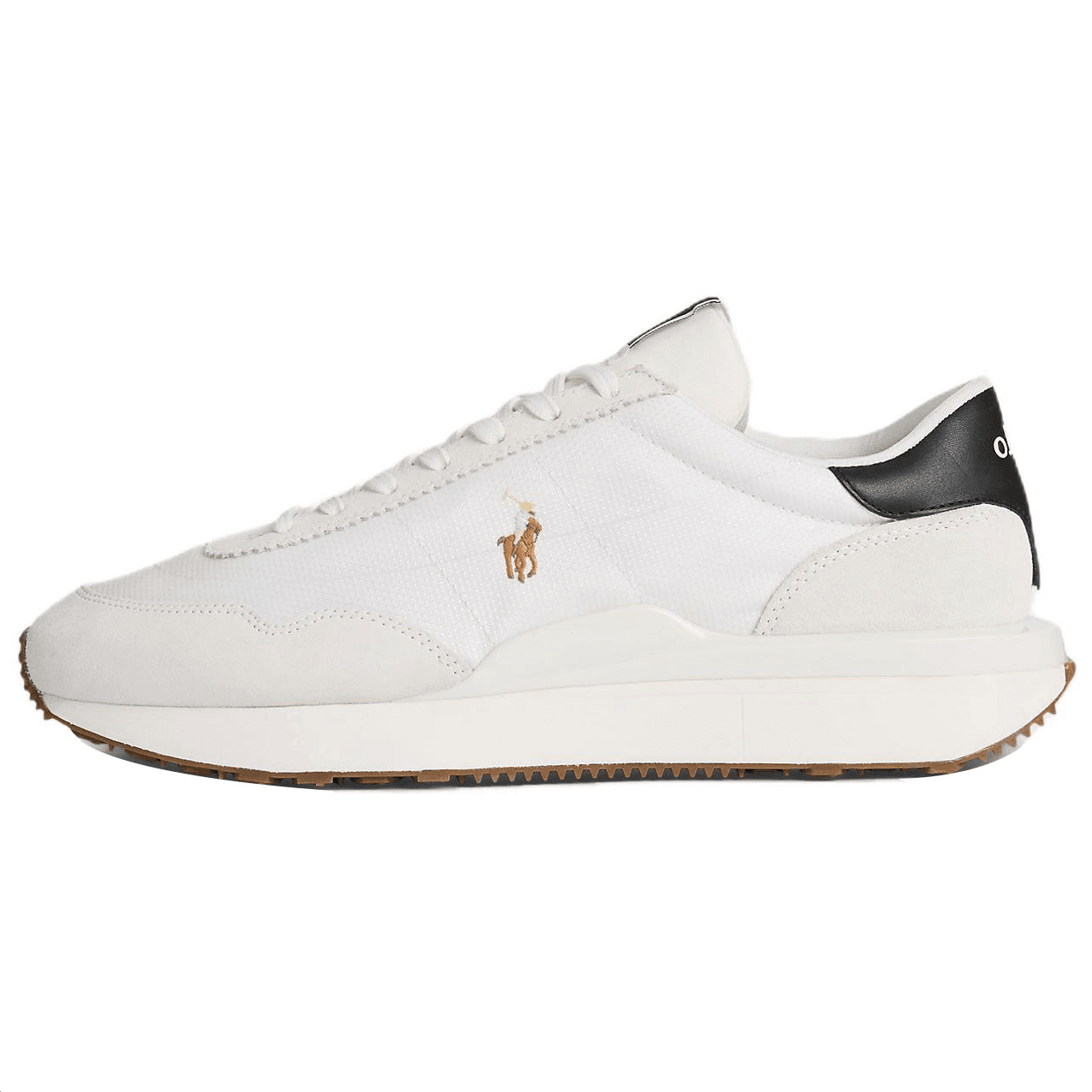 Кроссовки Polo Ralph Lauren Train 89 Замша Low Топ Повседневная обувь Унисекс Белый - изображение 1