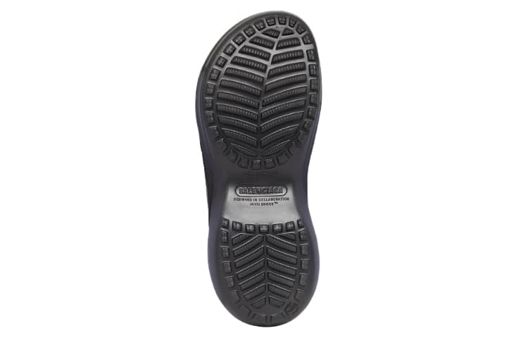 Сандалии Balenciaga Pool Crocs Black - изображение 6