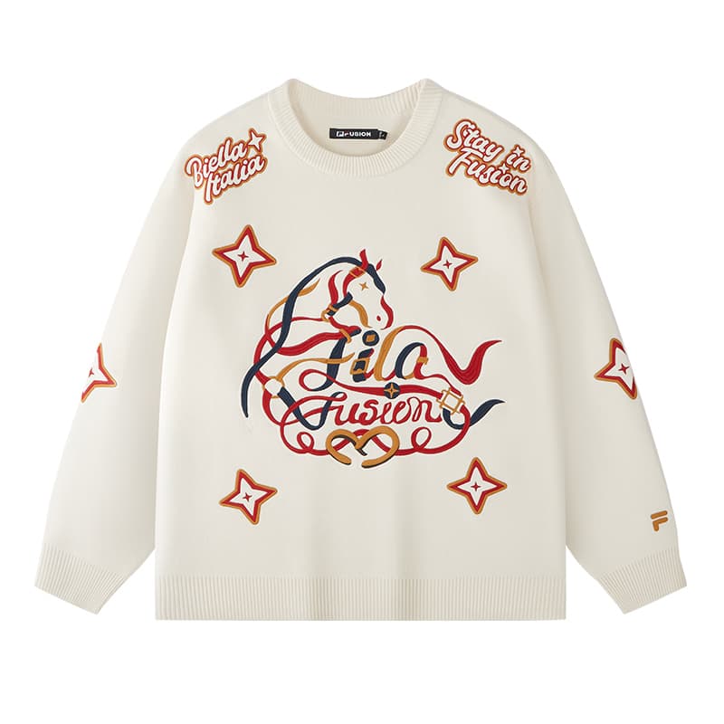 FILA FUSION X Dimitri Instant TAKEOFF Трикотаж Унисекс Облачный белый - изображение 1