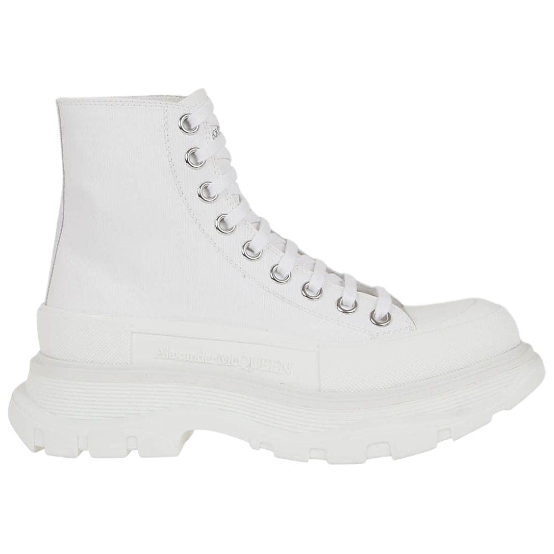 Ботинки Alexander McQueen Tread Slick White - изображение 2