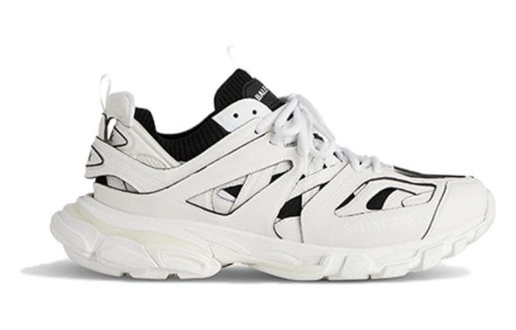 Кроссовки Balenciaga Track Sock Low Top Повседневная обувь Женская Белая - изображение 2