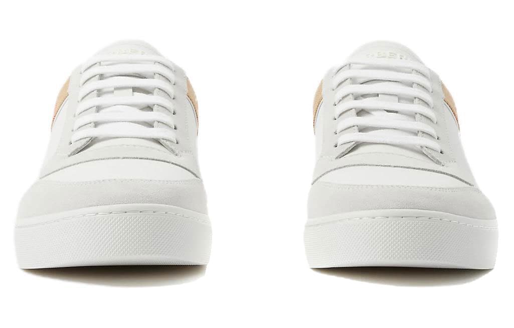 Кроссовки Burberry House Check Suede Leather Sneakers - изображение 3