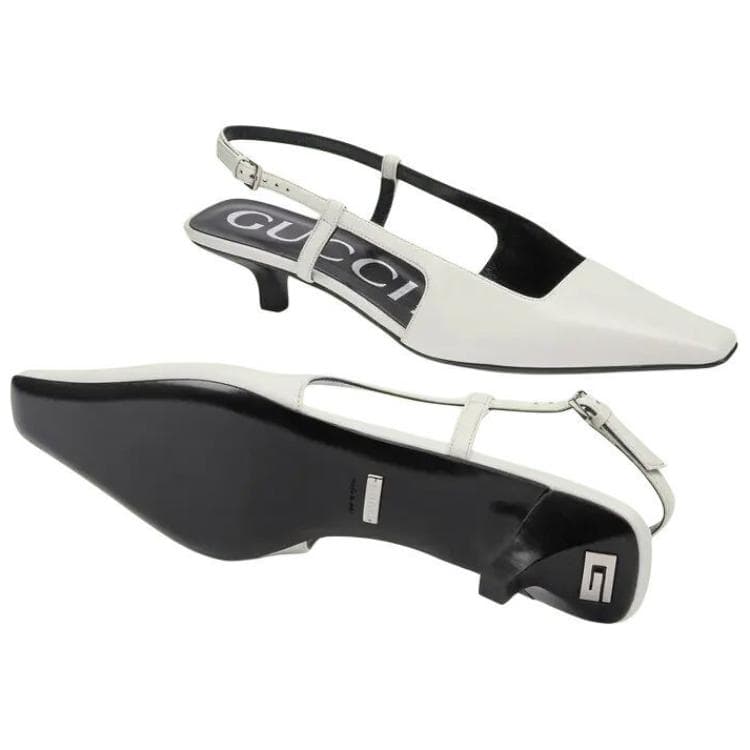 Тапочки Gucci Back Tie Loafer - изображение 6