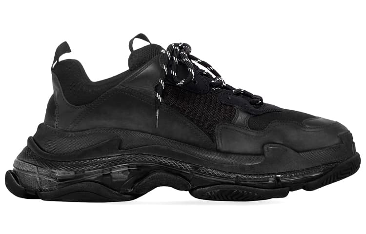 Кроссовки Balenciaga Triple S Black - изображение 2