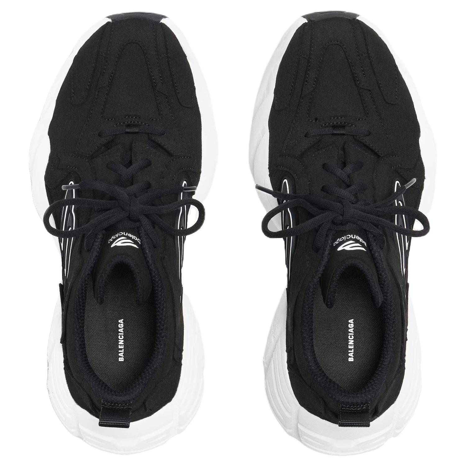 Кроссовки Balenciaga Monday Low Топ Толстая подошва Кроссовки Мужские Черные - изображение 5