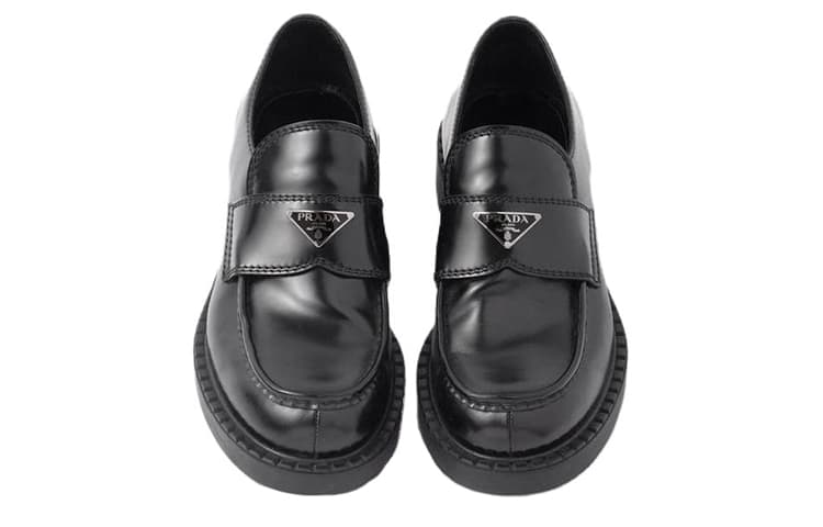Лоферы Prada Monolith Black Loafers - изображение 4
