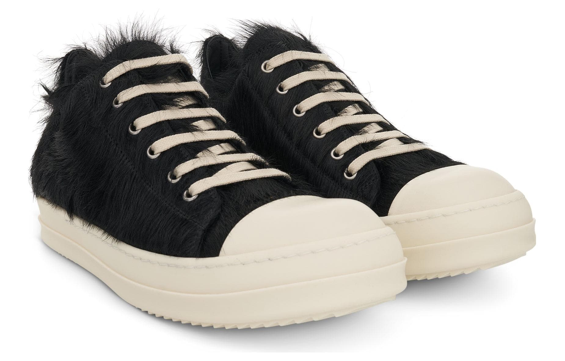 Кроссовки Rick Owens Low Top Sneakers Black - изображение 3