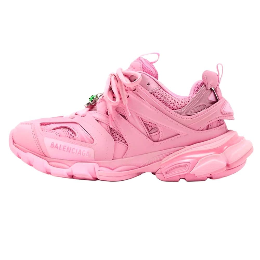 Кроссовки Balenciaga Track Charm Low Top массивные кроссовки женские розовые - изображение 1