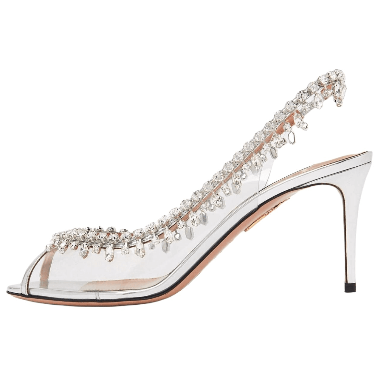 Шлёпанцы AQUAZZURA Temptation 7.5cm - изображение 1