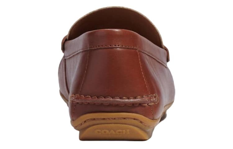 Ботинки Coach Signature Coated Canvas Leather Brown - изображение 5