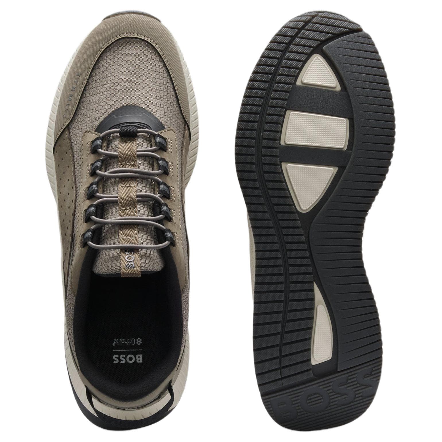 Кроссовки Hugo Boss Ttnm EVO Low Топ Повседневная обувь Мужская Хаки - изображение 5
