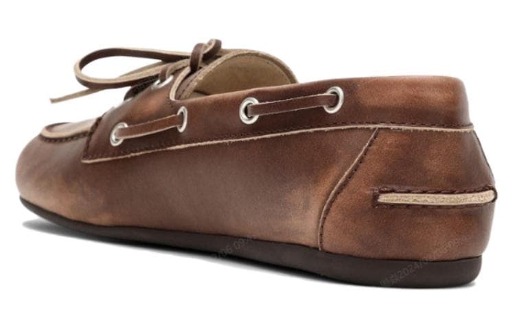 Miu Miu Boat Shoes Brown - изображение 4