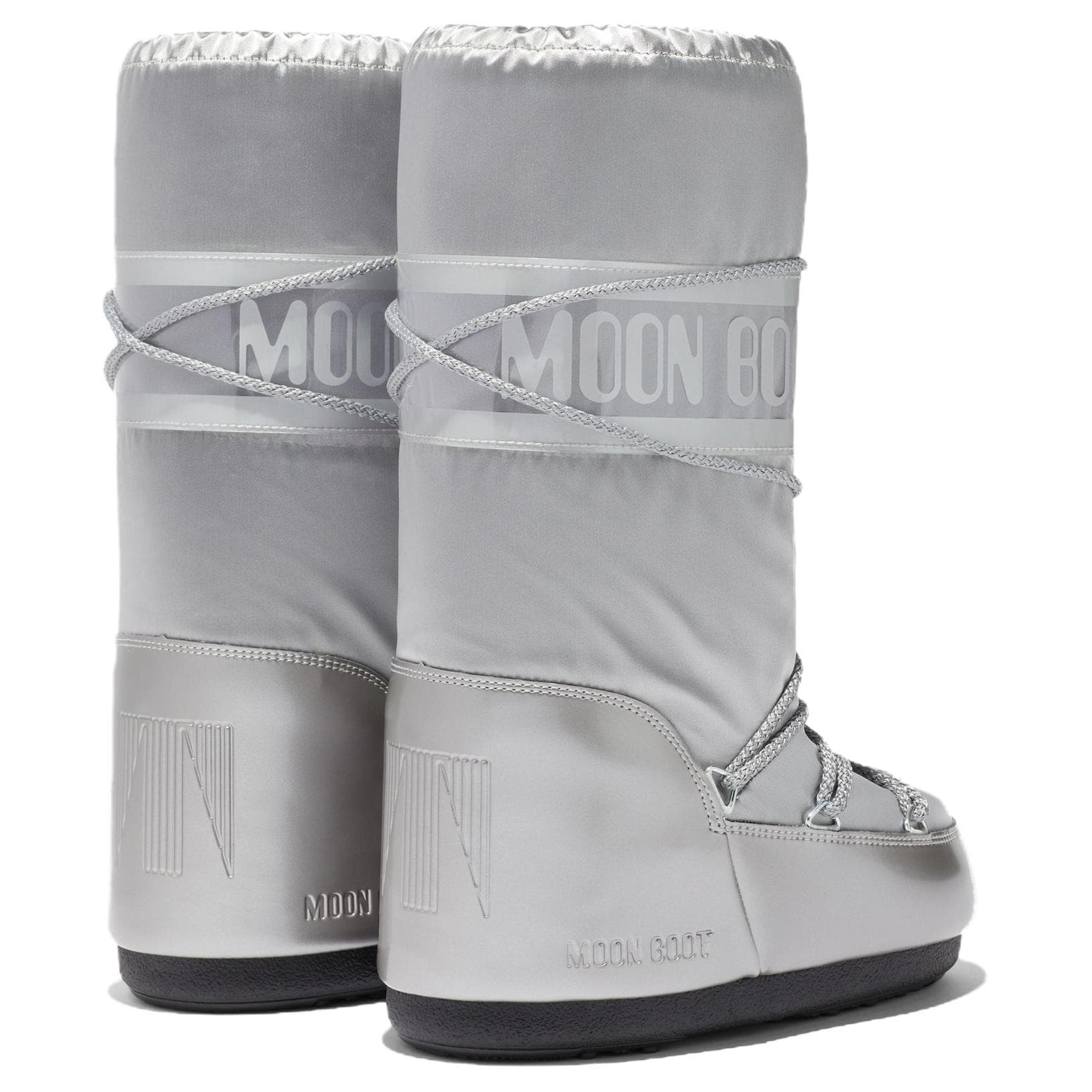 Ботинки зимние Moon Boot Silver - изображение 4