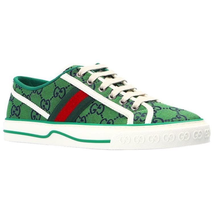 Кроссовки Gucci Tennis 1977 Green - изображение 3