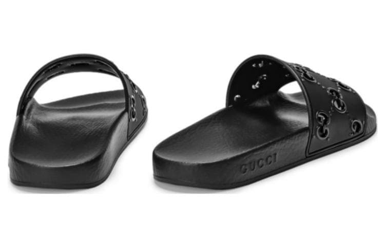 Сандалии Gucci Rubber Slide - изображение 4