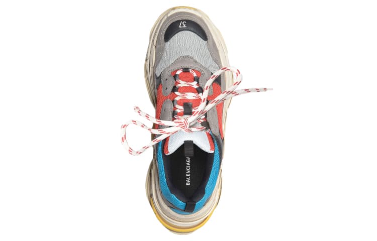 Кроссовки Balenciaga Triple S Blue Grey - изображение 3
