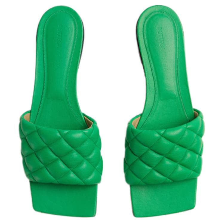 Сандалии Bottega Veneta Padded Slides Green - изображение 3