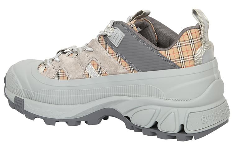 Кроссовки Burberry Arthur Khaki Grey - изображение 4