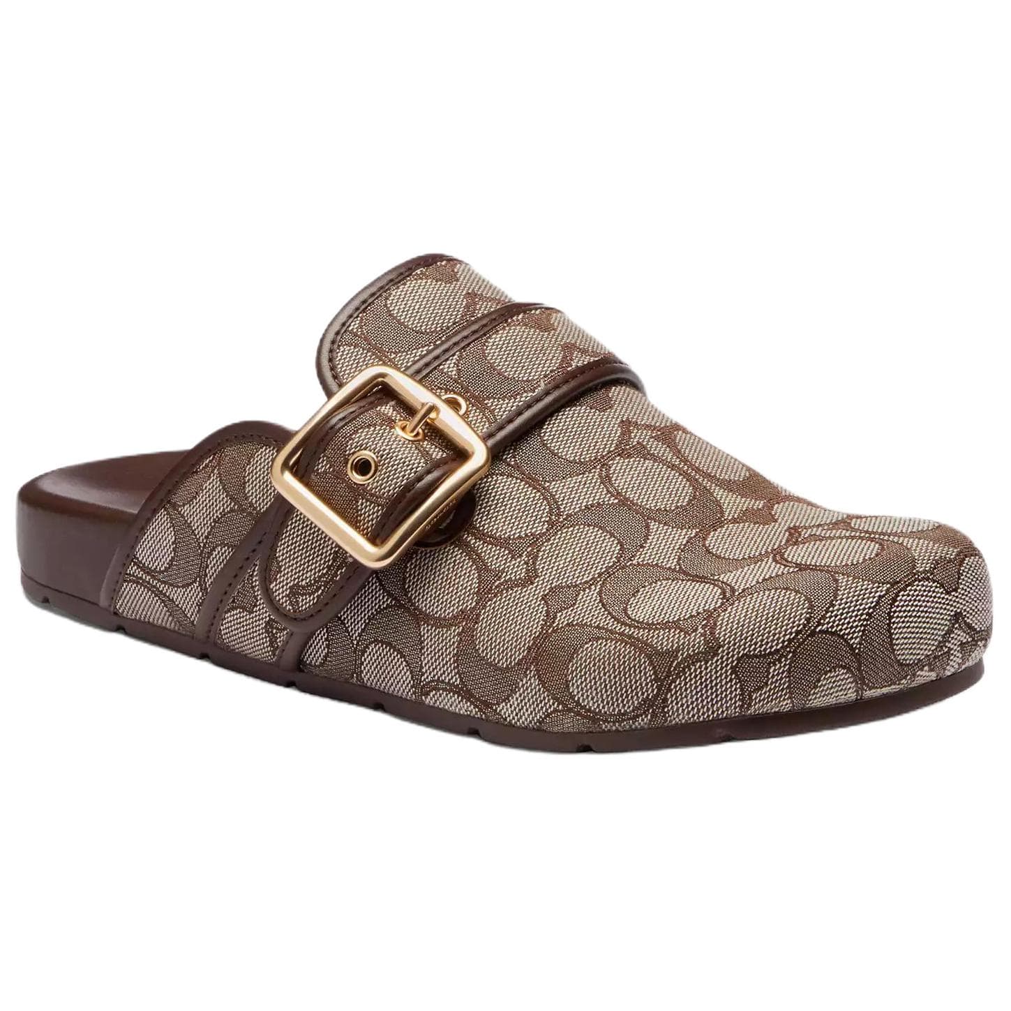 Сандалии COACH Закрытые тапочки женские коричневые - изображение 3