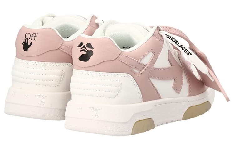 Кроссовки OFF-WHITE Out Of Office Pink White - изображение 3