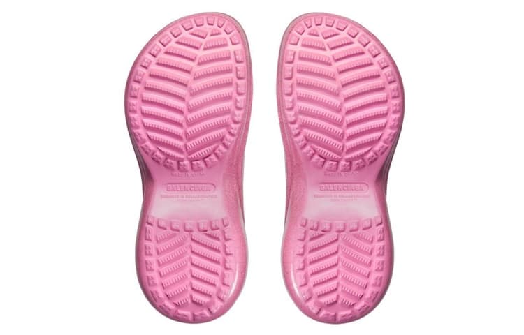 Сандалии Balenciaga Шлепанцы Женские Розовые - изображение 7