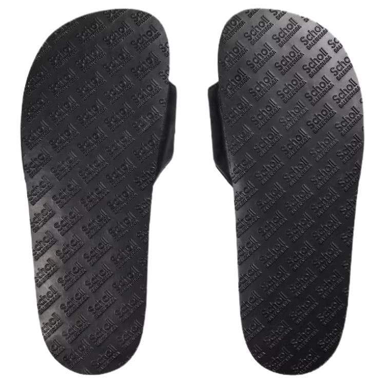 Сандалии Balenciaga x Scholl Шлепанцы Женские Черные - изображение 7