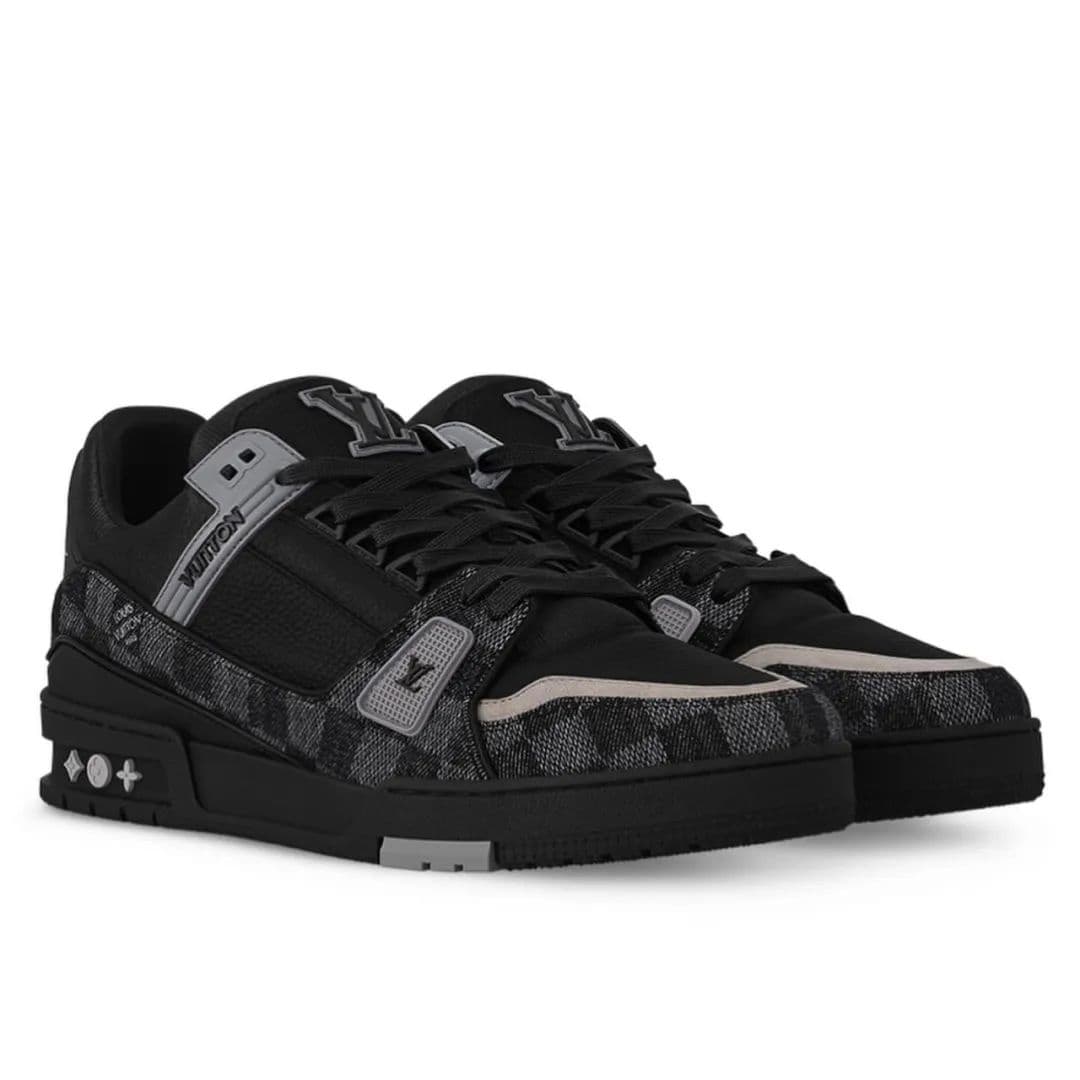 Кроссовки LOUIS VUITTON Trainer Black - изображение 3