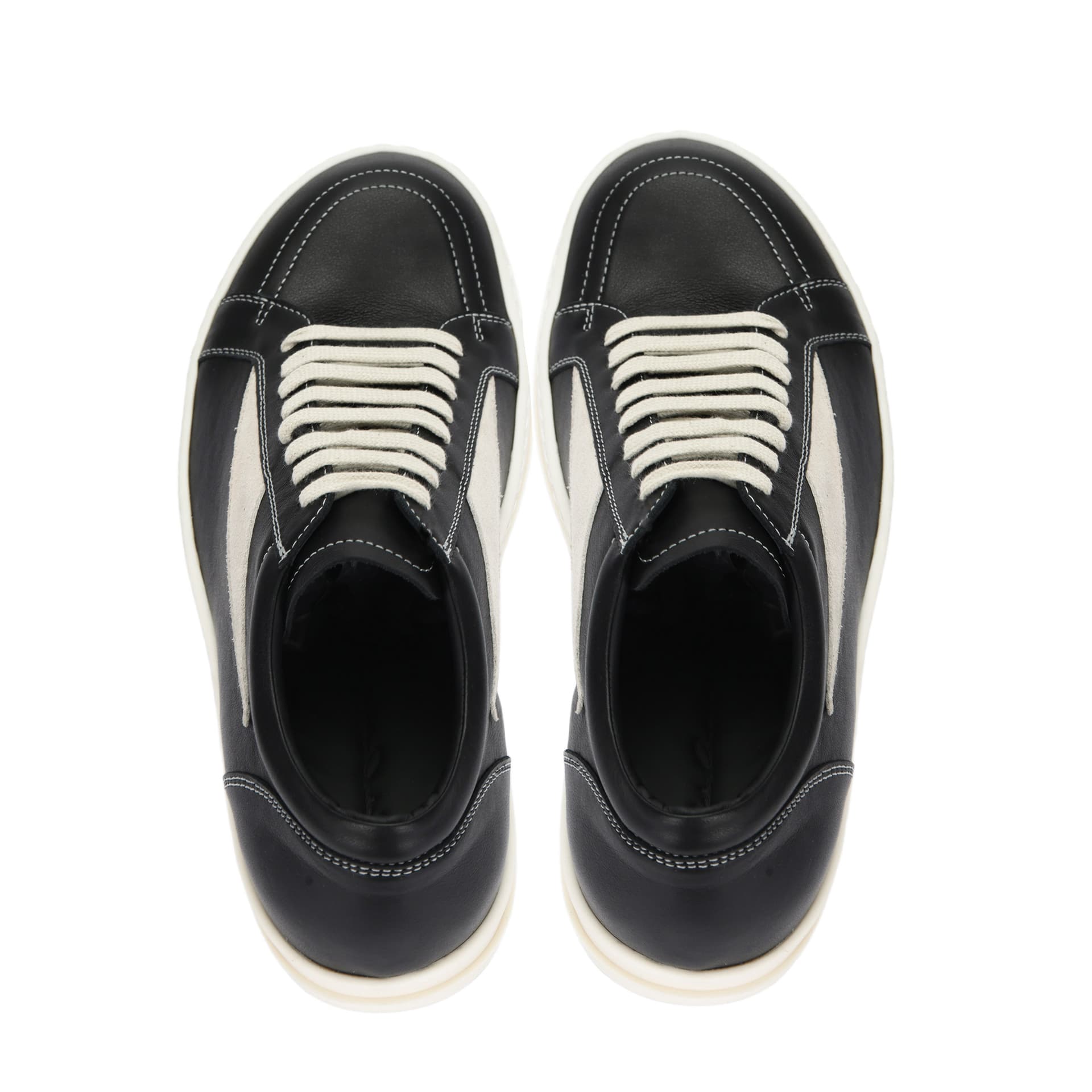 Кроссовки Rick Owens Low Top Sneakers Black - изображение 3